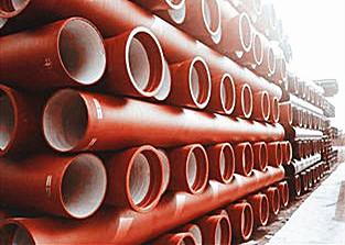 FBE Fusion Bonded Epoxy Pipe K9 Ductile iron pipe with Tyton Joint 6m