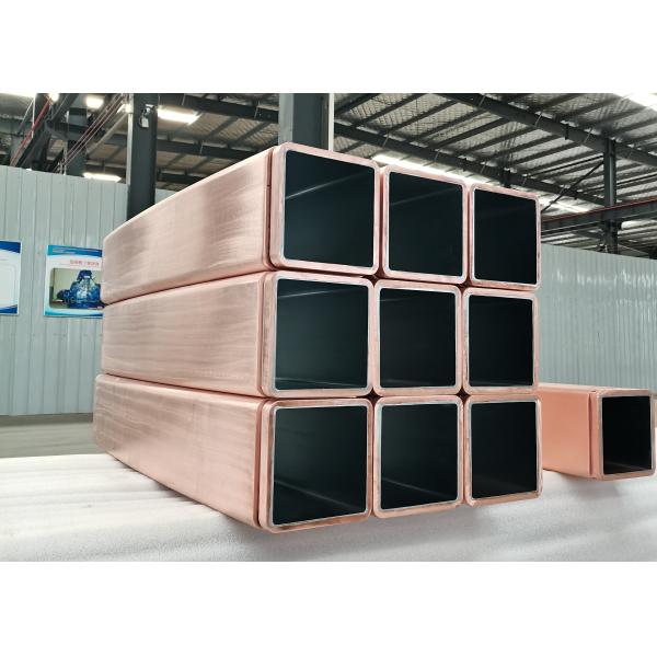 R9 180x180mm Copper Mould Tube CuCrZr Square Copper Pipe