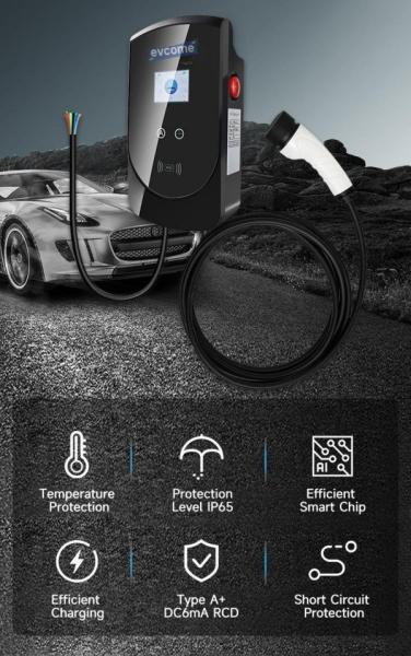 Business Car Stations Commercial Ev Chargers For Sale 11kw AC  Level 3 Solar