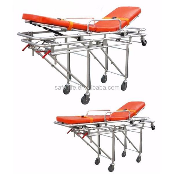 Latest emergency folding portable Aluminum lightweight rescue foldaway stretcherSL-A3-3
