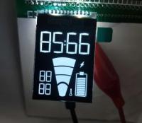 Écran LCD segmenté noir ST7035 I2C