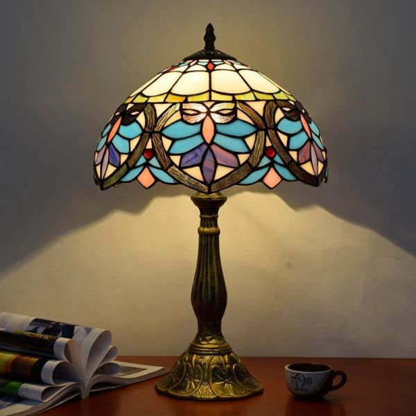 Table Lamp Glass Lampshape E27 Bedroom lampshades for table lamps(WH-TTB-67)