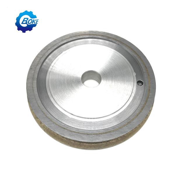 Boke Mejor profesional de vidrio convexo Beveling moler rueda de diamante para el borde del vidrio
