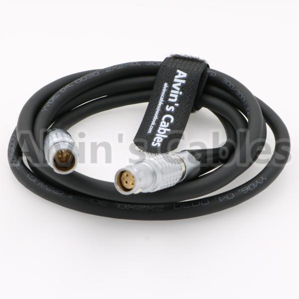 Hombre 4pin Lemo de la armadura de Tilta al cable de transmisión 6pin para el arma épica roja del helio del escarlata