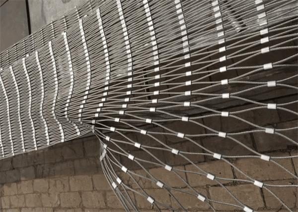 Rhombus Stainless Steel Aviary Mesh Netting High Strength 2.0mm
