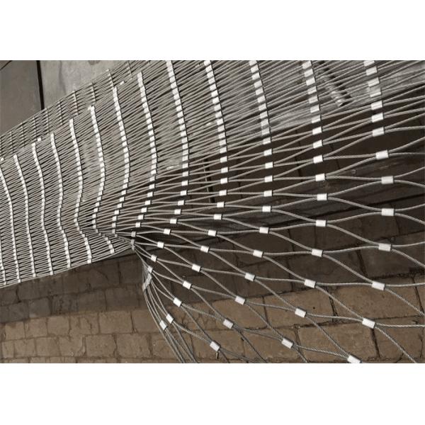 Flexible Leopard Stainless Steel Aviary Mesh Bird Safe Wire Mesh 7×19