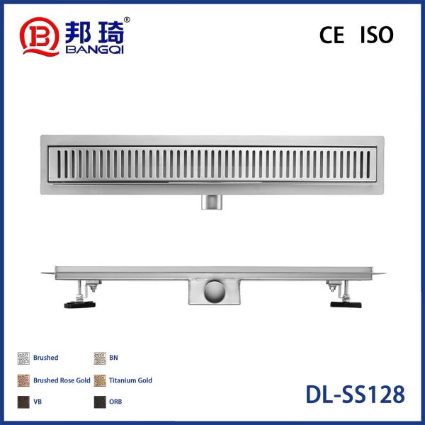 DL-SS128 Drainage de plancher en acier inoxydable européen