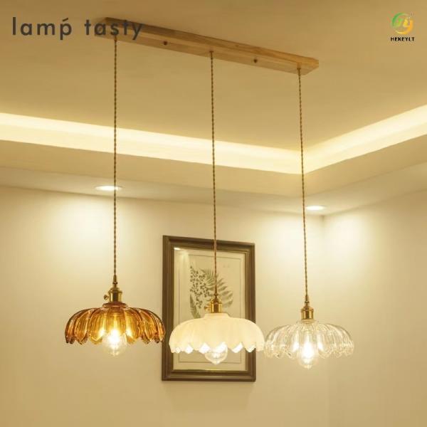 Зеленый цвет шкентеля света формы цветка Э27 современный стеклянный красный оранжевый голубой