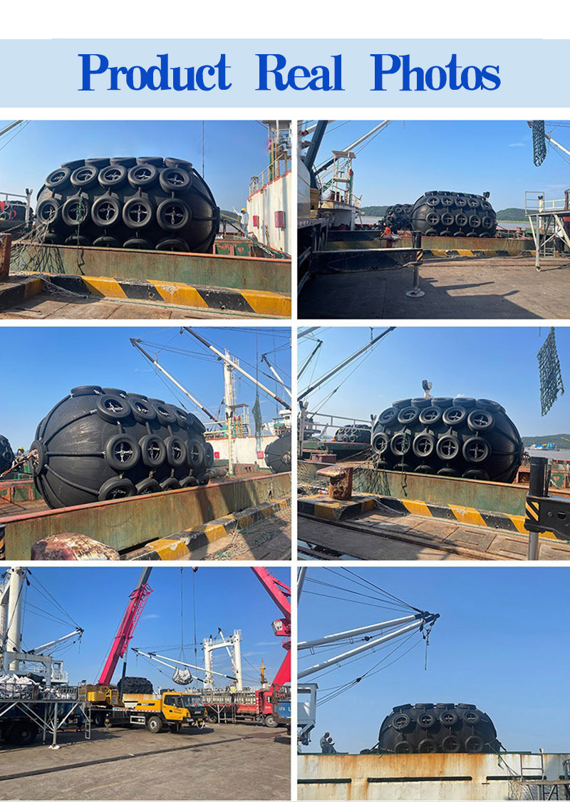 High Quality D3000 L5000 Yokohama Fender Marine Rubber Fender Factory Customizable High Durability Collision Defense Feature