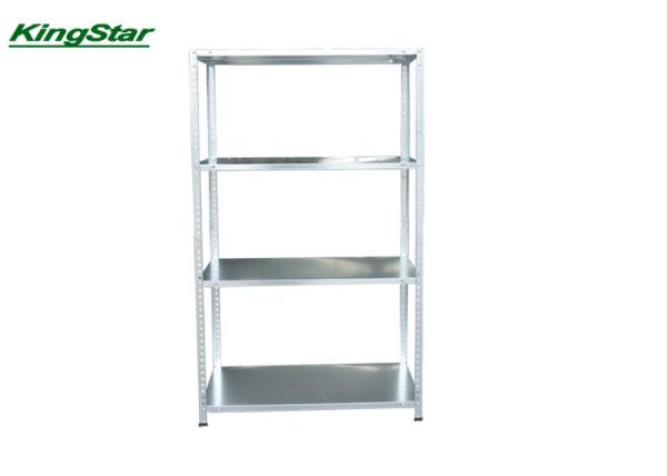 4 Tier 40kg Adjustable Metal Shelves Racks For Home kitchen  Galvanized