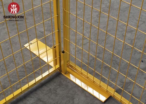 Welded Retractable Construction Temporary Fencing
