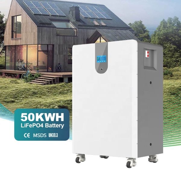 50kWh Lithium Battery Energy Storage System for Solar Power | 51.2V LiFePO4 Battery Pack for Large Commercial and Home Use