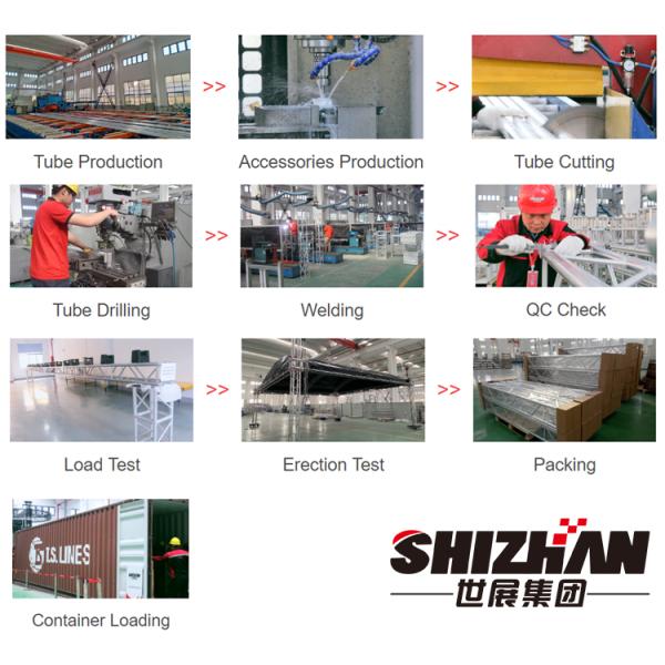 ферменная конструкция TUV стойки света рамки света этапа ферменной конструкции длины 4m алюминиевая/Dj аттестовала