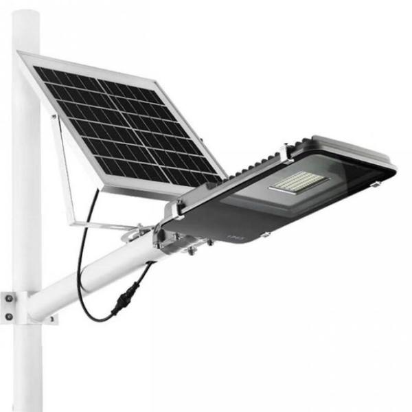 6500K CCT Outdoor LED Street Lights Single Crystal DC 12V 40W Solar Panel