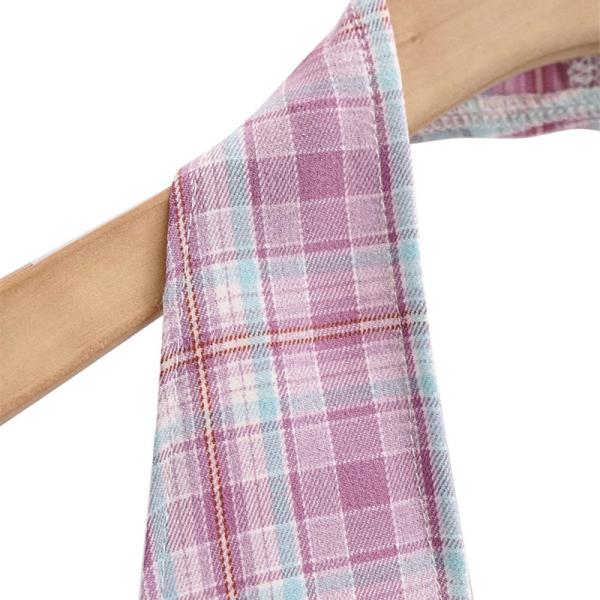 Женщин жилета урожая шотландки глубокого Neckline v верхние части хлопка пурпурных белых черных безрукавные