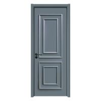 Porte composite bois-plastique durable, peu d'entretien et écologique