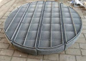 2205 fio de 100Mm 144Kg/M3 Mesh Demister Pad Liquid Filtration