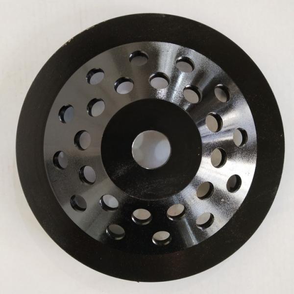 180mm 7 polegadas Diamond Cup Concrete Grinding Wheel V dão forma aos dentes