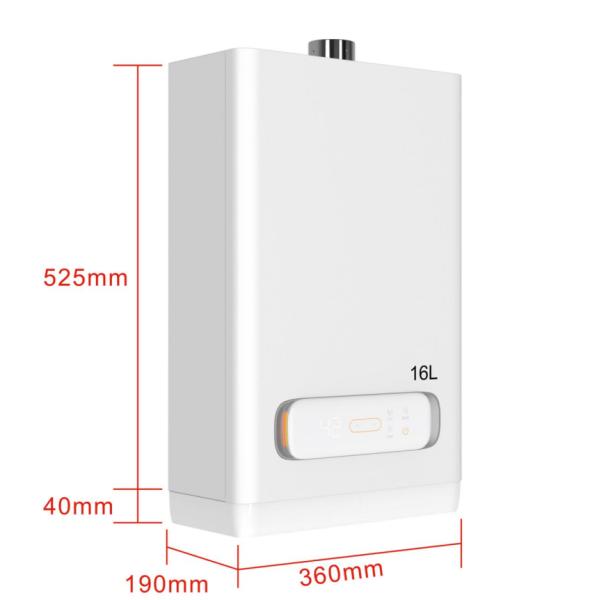 Household Residential Gas Hot Water Heater With Minimal Energy Waste User Friendly