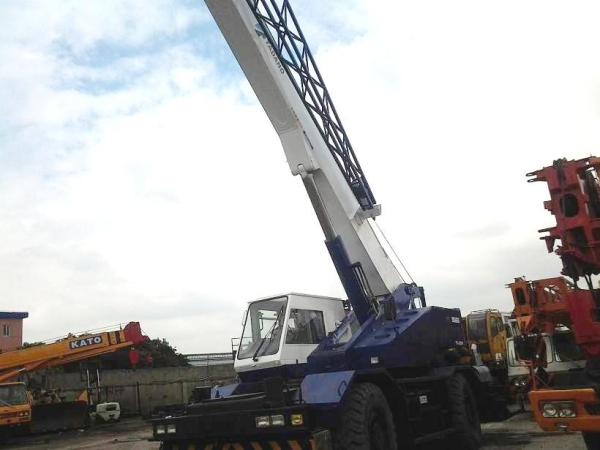 25T TR250M TADANO Rough terrain crane X-outrigger Kirghizia Thailand Sri Lanka 2