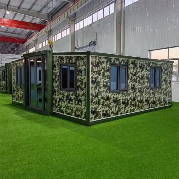 Aluminum Window 2024 Double Wing Expansion Folding Box Activity Room Fast Moving House