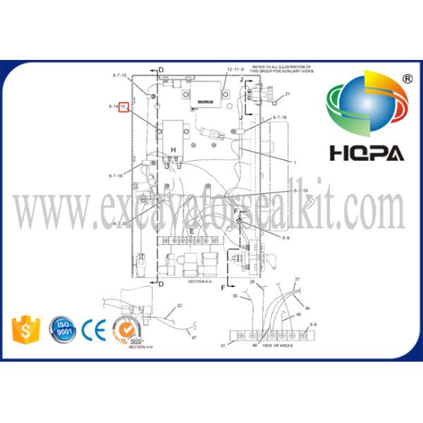 165-4026 1654026 Power Solenoid Valve  E312C E320B E320C Excavator