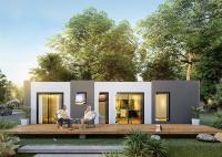 Construction de maisons modulaires préfabriquées