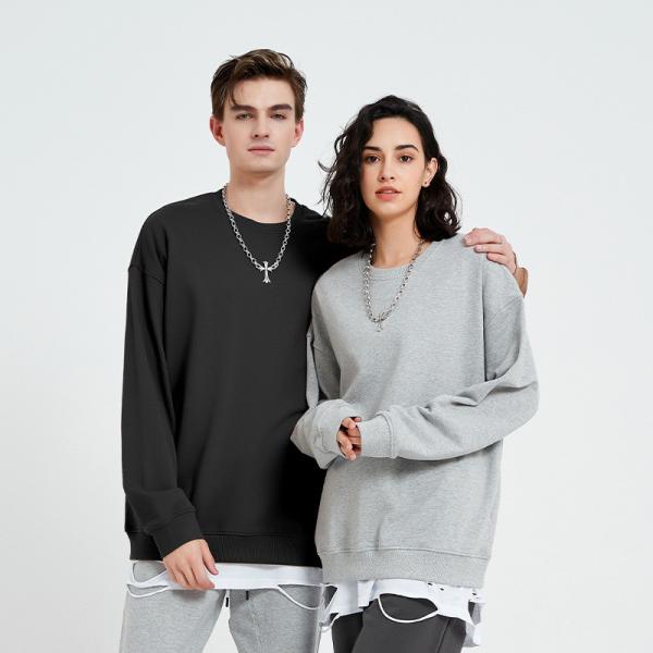                  Fleece 380g Sweat Shrit 10% off Basic Men′ Custom Logo Crewneck Sweatshirt             