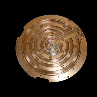 Precision Water Channel Sputtering Target Backing Plates Bonding Adhesion ＞98%