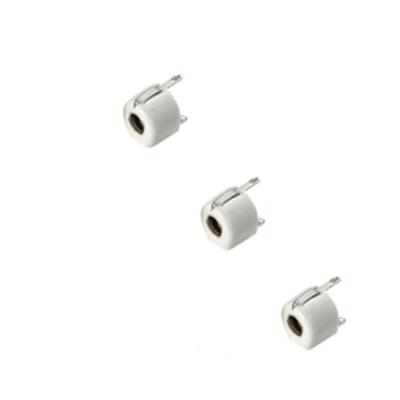 6mm Ceramic Trimmer Capacitor White 10pF 100V For Remote Keyless Equipment