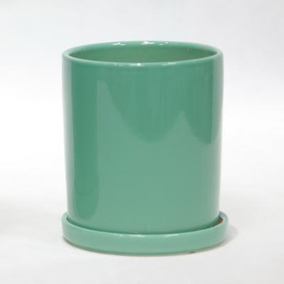 Modern Glossy Ceramic Pots Lightweight For Indoor Decoration