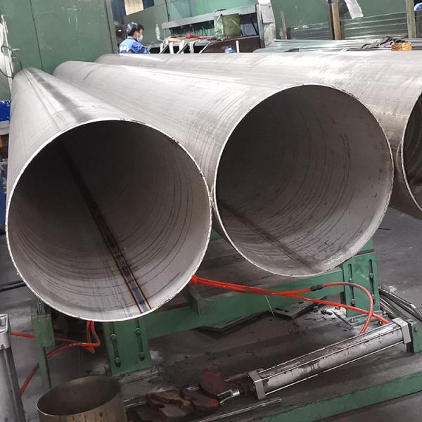 High Temperature Resistance 159mm Inox Welded Tube AISI201 304 316 Large Diameter Round Stainless Steel Thick Wall Pipe
