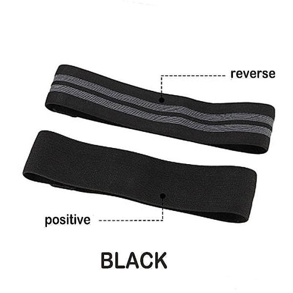 Virson Anti Slip Cotton Hip Resistance Bands Booty Exercise Elastic Bands For Yoga Stretching Training Fitness