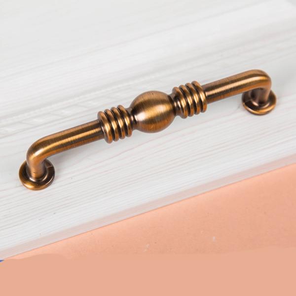 Classic Style Zinc Decorative Pull Handle Kitchen Cabinet