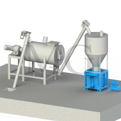 High Efficiency Industrial Screw Conveyors Carbon Steel Tube Auger Feeding Machine