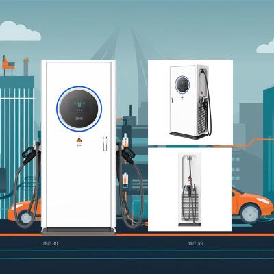 160KW Dc Fast Charging Station 240KW Level 3 Commercial Ev Charger Station CCS1 CCS2