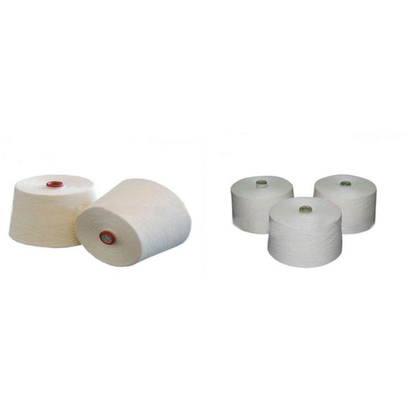 Le noir a teint les fils de coton organiques régénérés pour tricoter adapté aux besoins du client