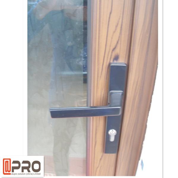 Aluminum Alloy Bifold Hinged Door Swing Open Way Dust Resistance frame glass door hinge frame door hinge