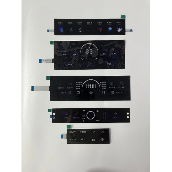 Custom Waterproof Dustproof UV Resistant Capacitive Touch Membrane Switch for Home Appliances and Industrial Equipment