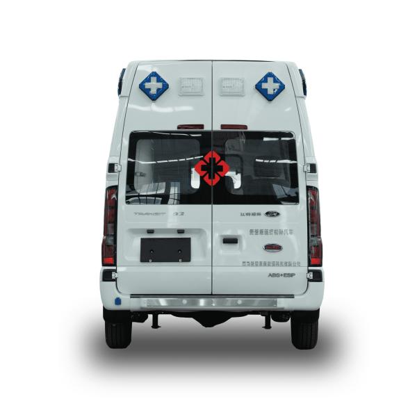 Ford Ambulance d'approvisionnement médical direct de type 2 4x4 Furgonnette de sauvetage pour le transport de patients Diesel Carburant voie arrière 1704mm