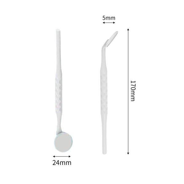 Disposable Medical Dental Device Concave Mouth Mirror Anti Fog