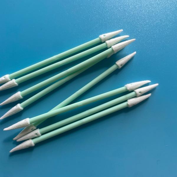 Swab de espuma de cuarto limpio de doble punta de 75 mm para limpieza electrónica