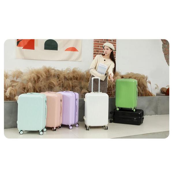 Travel luggage Sets, cosmetic case set, Scratch-Resistant And Wear-Resistant PVC Material, Large Capacity Suitcase, Silent Pulley + Combination Lock