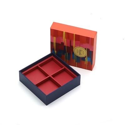 Food Cardboard Chocolate Boxes ODM Logo Customized Size Free Design