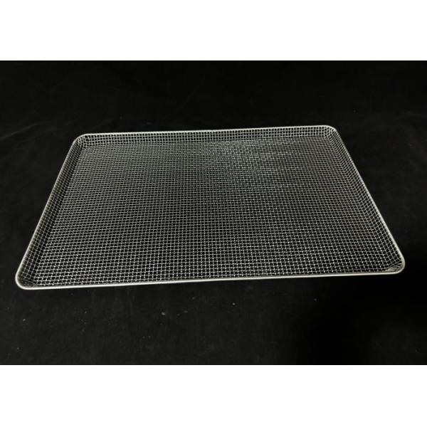 Customized Stainless Steel Drying Tray Woven Wire Mesh Tray Food Dehydrator Tray For Drying