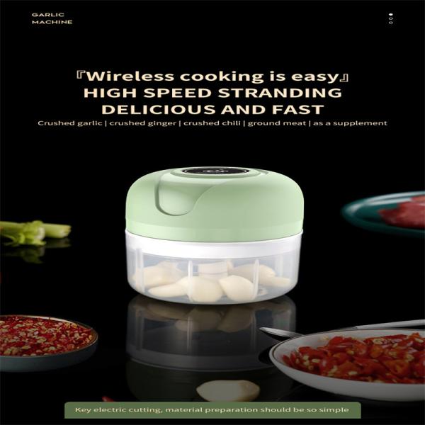 94*94*118MM USB Charging Blenders Electric Food Chopper for Home Kitchen Slicing