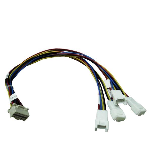 OEM 1-30 Cores Electrical Wire Harness And Cable Assembly TS16949