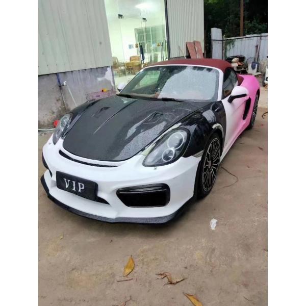 Carbon Fiber Products for Porsche 981 Boxster Carbon Fiber Hood 981 Carbon Fiber Engine Hatch Cover 2013-2015