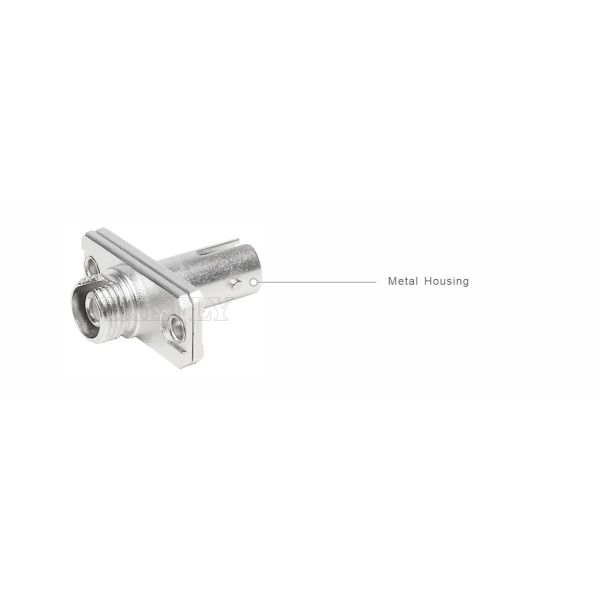 Fiber Optic Coupler FC-ST Simplex Metal Hybrid Adapter Female/Female for Data Center Telecom FTTX