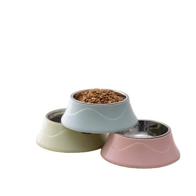 Coupe pour chiens en acier inoxydable Coupe pour nourriture pour chat Capacité colorée personnalisée 400 ml Conception personnalisée